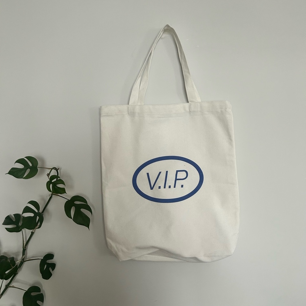 Large White Vince Staples Tote Bag